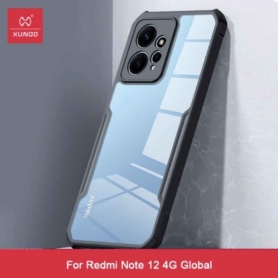 Picture of Xundd ( Redmi Note 12 4G ) Protective Cover For Xiaomi Redmi Note 12 4G Case Shockproof Airbag Bumper Soft Back Transparent Shell Covers