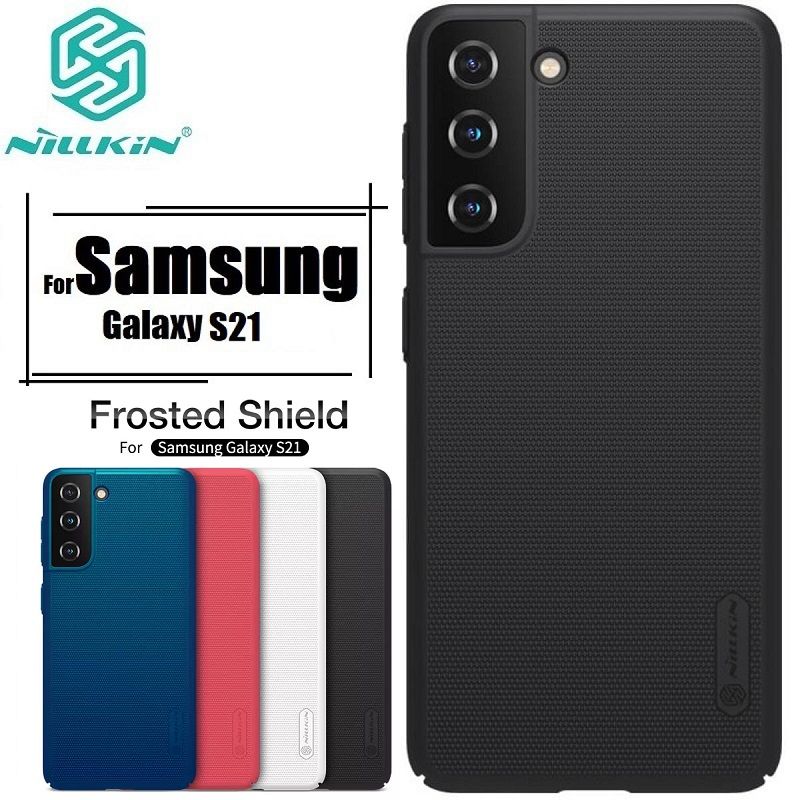 Picture of High-Performance - Nillkin (S21 5G) Super Frosted Shield Mat Cover Cover Case-Black for Samsung Galaxy S21