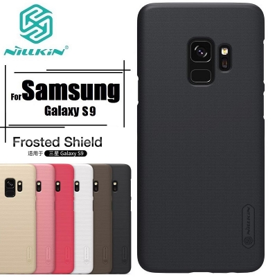 Picture of Samsung galaxy s9 এর জন্য nillkin (galaxy s9) সুপার ফ্রস্টেড শিল্ড ম্যাট কভার কেস-কালো (Back Case Cover For Smartphone)