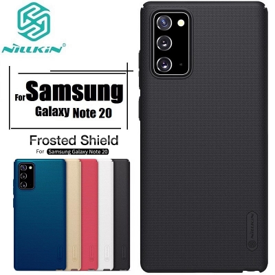 Picture of Samsung galaxy note 20 এর জন্য nillkin (galaxy note 20) সুপার ফ্রস্টেড শিল্ড ম্যাট কভার কেস-কালো (Back Case Cover For Smartphone)