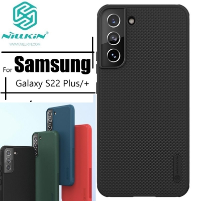 Picture of Samsung galaxy s22 plus ফোন কেসগুলির জন্য nillkin (galaxy s22 +) হার্ড pc + tpu কেস লাক্সারি ফ্রস্টেড পিসি + tpu হার্ড প্রটেকশন ব্যাক কভার-কালো (Back Case Cover For Smartphone)