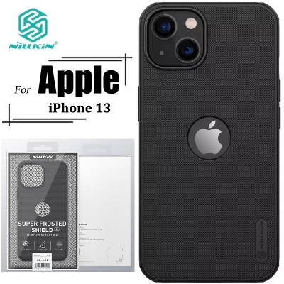 Picture of Nillkin (iPhone 13 ) Super Frosted Shield Pro Matte cover case for Apple iPhone 13 (with LOGO cutout) - Black