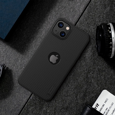 Picture of Nillkin (iPhone 13 ) Super Frosted Shield Pro Matte cover case for Apple iPhone 13 (with LOGO cutout) - Black