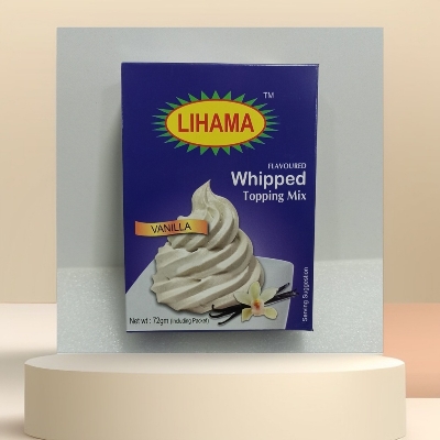 Picture of Lihama Whipped Topping Mix  Vanilla - 72 gm Pack Whipped Topping Mix  Vanilla
