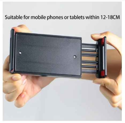 Picture of Overhead Video Stand  [ ট্যাব ও মোবাইল মাউন্ট ( ১টা )]  Phone Holder Articulating Arm Phone Mount Table Top ChromLives Scissor Boom Arm Articulating Phone Stand Tablet Phone Holder for Streaming Phone Baking Crafting