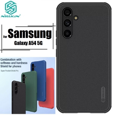 Picture of Nillkin (Galaxy A54 5G) Super Frosted Shield Pro Matte cover case for Samsung Galaxy A54 5G  - Black  Nillkin / Back Case / Back Cover / Back Part / Samsung Galaxy A54 5G