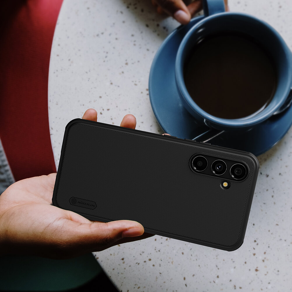 Picture of Nillkin (Galaxy A54 5G) Super Frosted Shield Pro Matte cover case for Samsung Galaxy A54 5G  - Black  Nillkin / Back Case / Back Cover / Back Part / Samsung Galaxy A54 5G