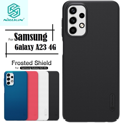 Picture of Nillkin ( Galaxy A23 4G, 5G ) Super Frosted Shield Matte Cover Case For Samsung Galaxy A23 4G, 5G Phone Back Cover - Black