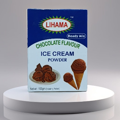 Picture of Lihama Ready Mix Ice Cream Powder Chocolate ( Chocolate Flavor ) - 100gm