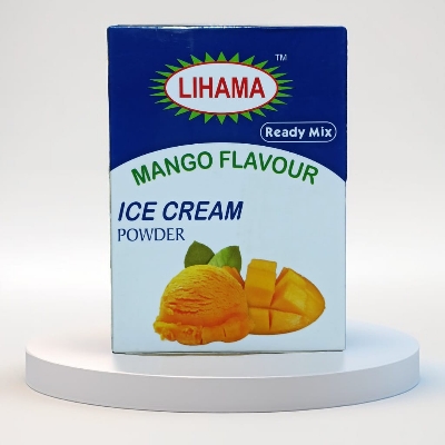 Picture of Lihama Ready Mix Ice Cream Powder Mango ( Organic Ice Cream Powder ) - 100g -  Ready Mix Ice Cream Powder Mango