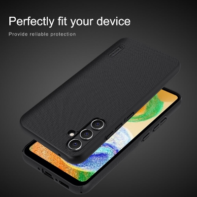 Picture of Nillkin ( Galaxy A34 5G ) Super Frosted Shield Matte Case for Samsung Galaxy A34 5G Smartphone Back Cover Case  - Black