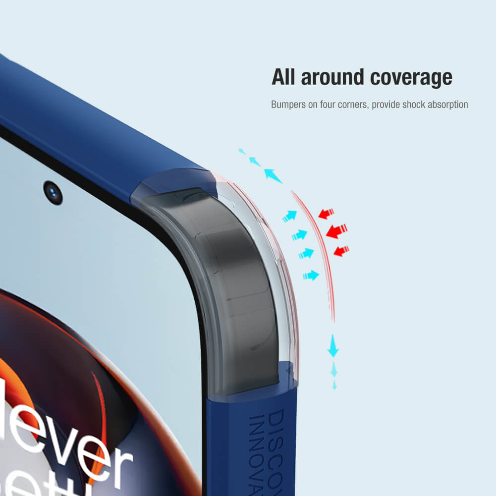 Picture of Brand Cover " Nillkin "  For ( 1+11R ) (1+ACE 2) Super Frosted Shield Pro Matte cover case for Oneplus 11R, Oneplus Ace 2 - Black