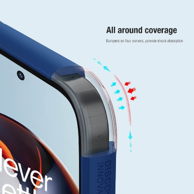 Picture of Brand Cover " Nillkin "  For ( 1+11R ) (1+ACE 2) Super Frosted Shield Pro Matte cover case for Oneplus 11R, Oneplus Ace 2 - Black