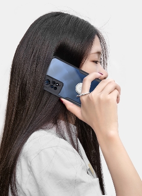 Picture of Xundd [ Redmi Note 12 Pro 4G ] Beatle Clear Hybrid Shock Proof Armor Case for Xiaomi Redmi Note 12 Pro 4G  - Black