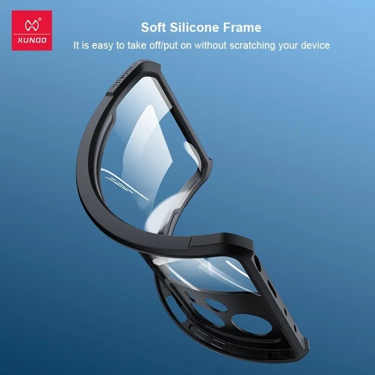 Picture of Xundd [ Redmi Note 12 4G ] Beatle Clear Hybrid Shock Proof Armor Case for Xiaomi Redmi Note 12 4G  - Black