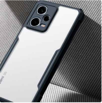 Picture of Xundd [ Redmi Note 12 Pro 5G ] Beatle Clear Hybrid Shock Proof Armor Case for Xiaomi Redmi Note 12 Pro - Black