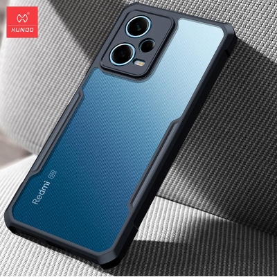 Picture of Xundd [Redmi Note 12 Pro+] Beatle Clear Hybrid Shock Proof Armor Case for Xiaomi Redmi Note 12 Pro Plus - Black