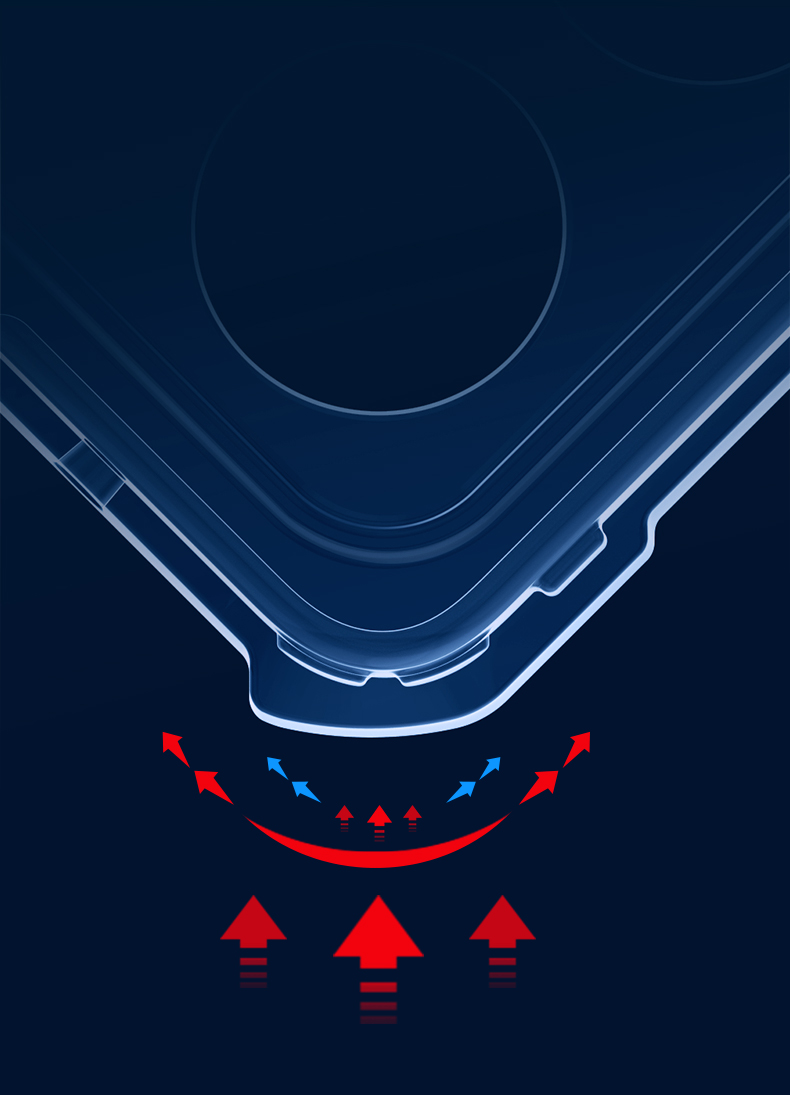 Picture of Xundd [Redmi Note 12 Pro+] Beatle Clear Hybrid Shock Proof Armor Case for Xiaomi Redmi Note 12 Pro Plus - Black