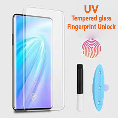 Picture of Rinbo Skin Touch Sensitive UV Glass For Samsung Galaxy S20 / S20 5G UV Light Adhesive Tempered Glass Screen Protector