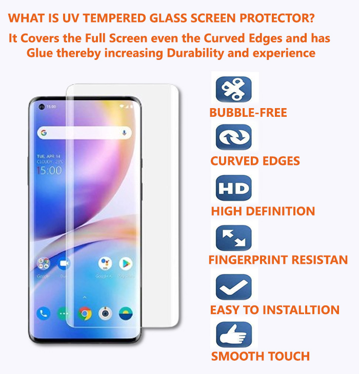 Picture of Rinbo Skin Touch Sensitive UV Glass For Samsung Galaxy S20 / S20 5G UV Light Adhesive Tempered Glass Screen Protector