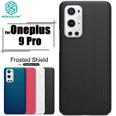 Picture of { OnePlus 9 Pro } Nillkin Super Frosted Shield Case Hard PC Back Cover for OnePlus 9 Pro Smart Phone Back Cover Case - Black