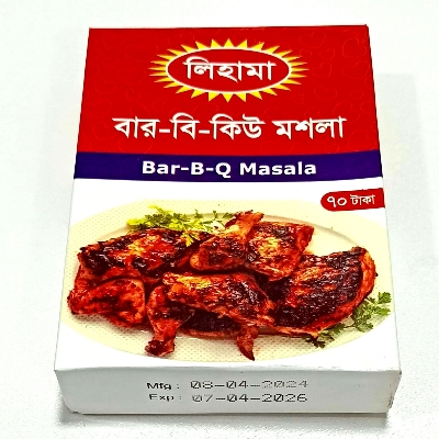 Picture of LIHAMA Ready Mix Bar-B-Q ( বার-বি-কিউ মশলা ) Masala - 50g