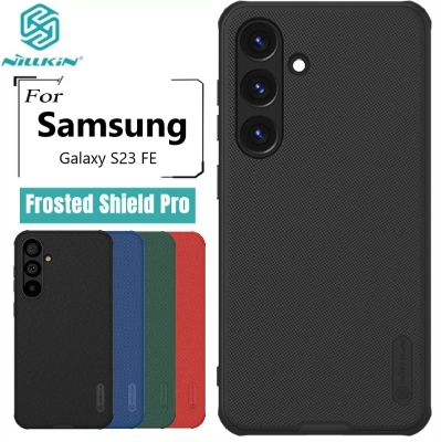 Picture of Nillkin {Galaxy S23 FE} Super Frosted Shield Pro Matte cover case for Samsung Galaxy S23 FE (Fan edition) Smart Phone  Case - Black