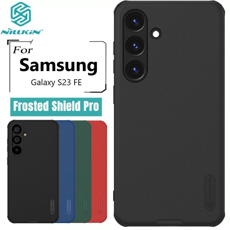 Picture of Nillkin {Galaxy S23 FE} Super Frosted Shield Pro Matte cover case for Samsung Galaxy S23 FE (Fan edition) Smart Phone  Case - Black