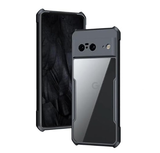 Picture of Xundd [ Google Pixel 8 ] Beatle Clear Hybrid Shock Proof Armor Case for Google Pixel 8 Smart Phone Back Cover Case