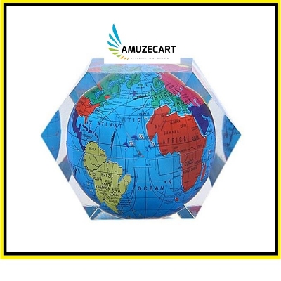 Picture of Globe Paper Weight for Desk Usage Like Office Desk, Drawing Table, Students Reading Table
