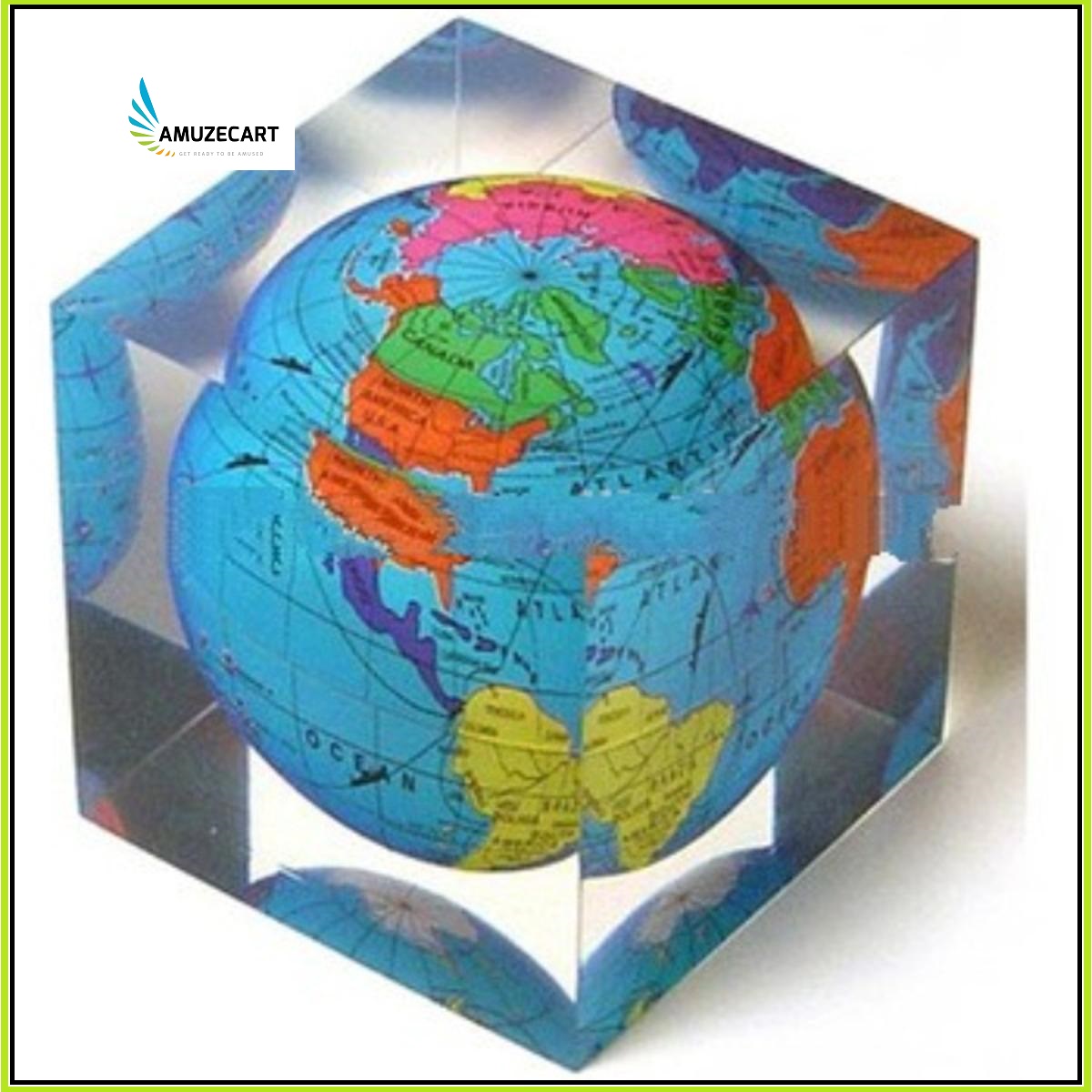 Picture of Globe Paper Weight for Desk Usage Like Office Desk, Drawing Table, Students Reading Table