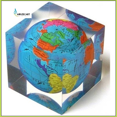 Picture of Globe Paper Weight for Desk Usage Like Office Desk, Drawing Table, Students Reading Table