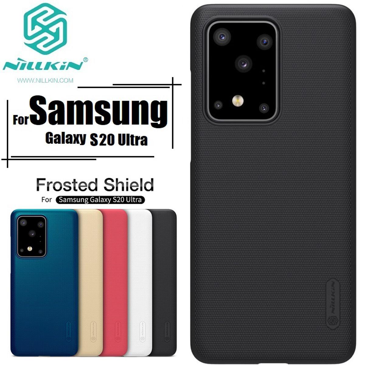 Picture of Nillkin (S20 Ultra 5G) Super Frosted Shield Matte cover case for Samsung Galaxy S20 Ultra Phone Back Cover - Black