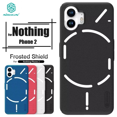Picture of Nillkin ( Nothing Phone 2 ) Super Frosted Shield Matte cover case for Nothing Phone 2 Smartphone Back Cover - Black