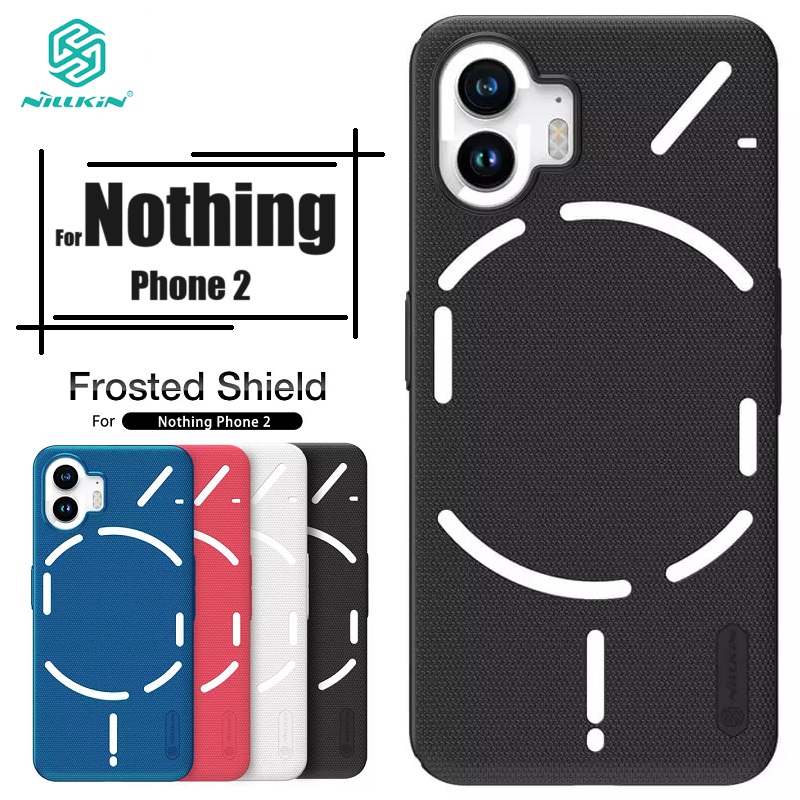Picture of Nillkin ( Nothing Phone 2 ) Super Frosted Shield Matte cover case for Nothing Phone 2 Smartphone Back Cover - Black