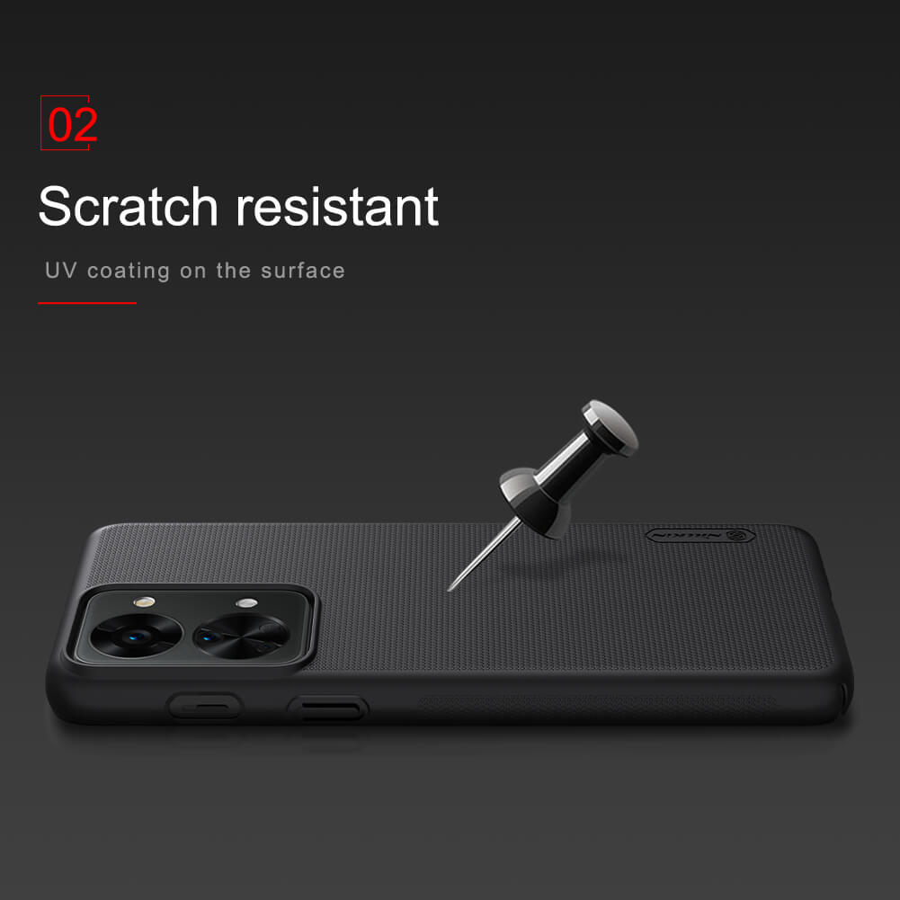 Picture of Nillkin ( 1+ Nord 2T 5G ) Nillkin Super Frosted Shield Matte cover case for OnePlus Nord 2T 5G - Black