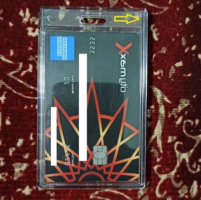 Picture of Hard Plastic Card Holder / ID Card Holder / Card Holder - Qty 5 Pieces