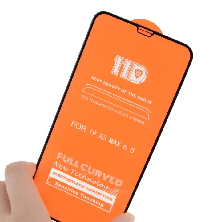 Picture of 11D Full Glue Tempered Glass Screen Protector for Apple iPhone 14 Pro, Premium Tempered Glass For iPhone 14 Pro