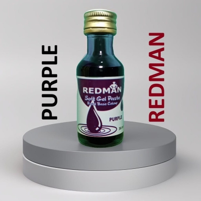 Picture of REDMAN ( PURPLE ) Soft Gel Paste Food Color PURPLE - 36ml Food Color PURPLE