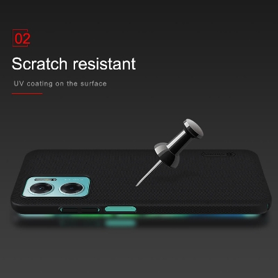 Picture of Nillkin {Redmi Note 11E 5G / 10 5G / 11 Prime 5G} Super Frosted Shield Matte cover case for Xiaomi Redmi Note 11E 5G, Redmi 10 5G, Redmi 11 Prime 5G Smart Phone Case - Black