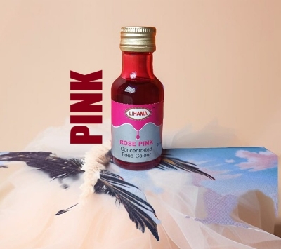Picture of Lihama Organic Food Colour Rose Pink = 28ml