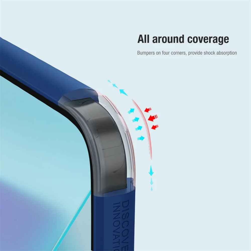 Picture of For Xiaomi POCO X6 5G Case Nillkin Super Matte Cover Pro Soft TPU Frame Hard PC Case Shockproof Back Cover For POCO X6 5G