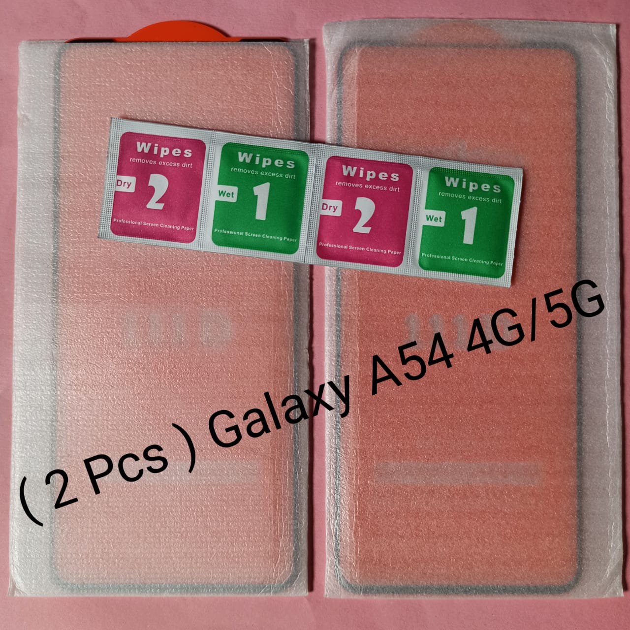 Picture of ( 2 PCS Glass) Samsung Galaxy A54 5G/4G 11D/21D Full Glue Tempered Glass Edge to Edge Protection Screen Protector ( 6.4" ) - 2 Pcs