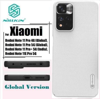 Picture of Nillkin Super Frosted Shield Matte cover case for Xiaomi Redmi Note 11 Pro 4G (Global), Redmi Note 11 Pro 5G (Global), Redmi Note 11 Pro+ 5G (India), Redmi Note 11E Pro 5G - White