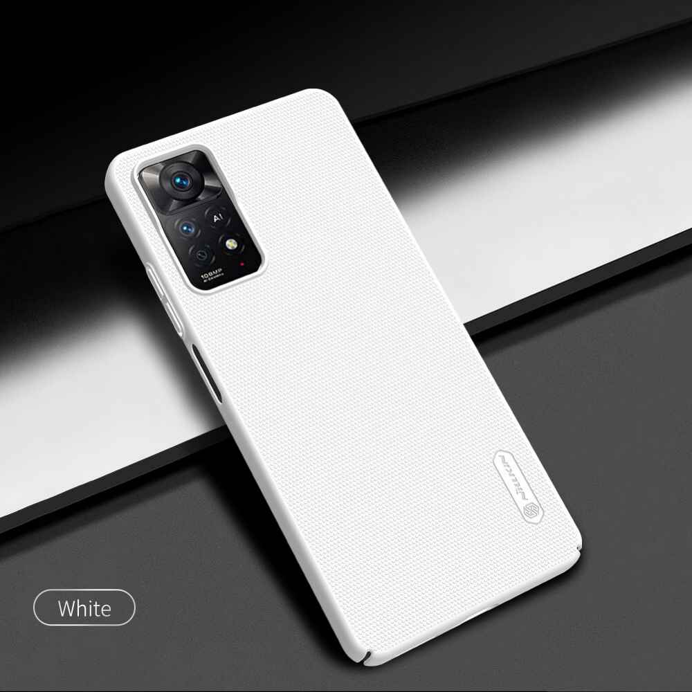 Picture of Nillkin Super Frosted Shield Matte cover case for Xiaomi Redmi Note 11 Pro 4G (Global), Redmi Note 11 Pro 5G (Global), Redmi Note 11 Pro+ 5G (India), Redmi Note 11E Pro 5G - White