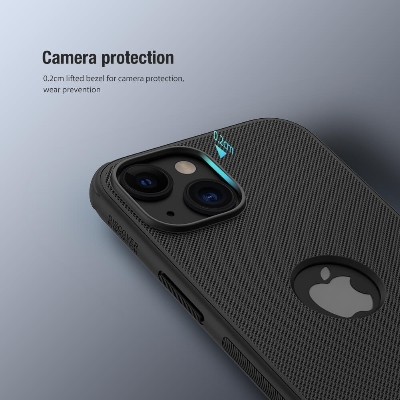 Picture of Nillkin ( Apple iPhone 15 ) Super Frosted Shield Pro Matte cover case for Apple iPhone 15 6.1 (2023) (with LOGO cutout) - Black