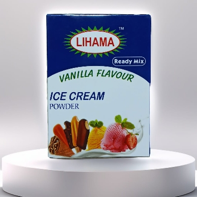 Picture of ( 100gm ) Lihama Ready Mix Ice Cream Powder VANILLA ( VANILLA Flavor ) - 100gm