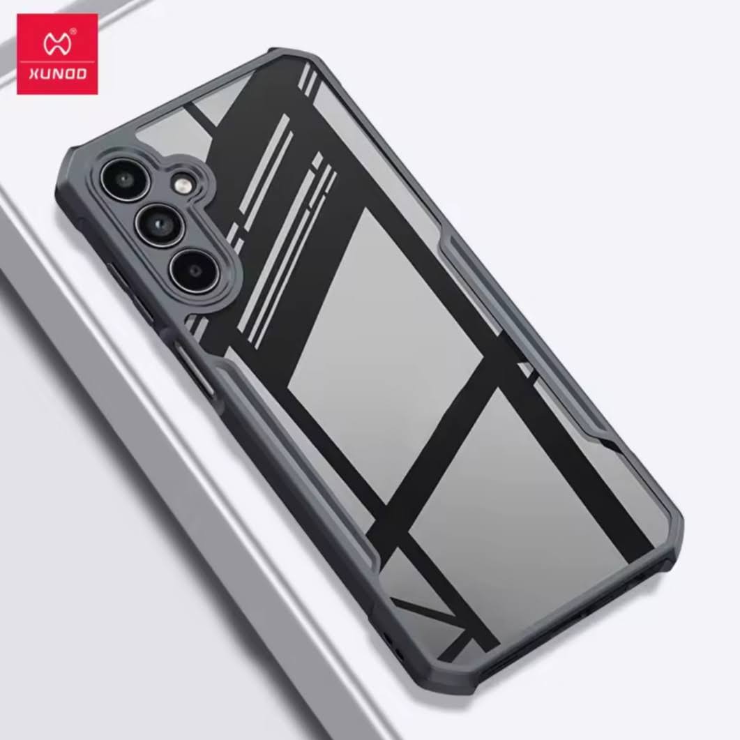 Picture of Samsung ( Galaxy A25 ) Xundd Beetle Series For Samsung Galaxy A25 Series Flat Leather Shockproof Bumper Case (Back Case Cover For Smartphone)