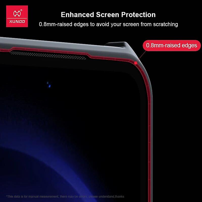 Picture of Samsung ( Galaxy A25 ) Xundd Beetle Series For Samsung Galaxy A25 Series Flat Leather Shockproof Bumper Case (Back Case Cover For Smartphone)