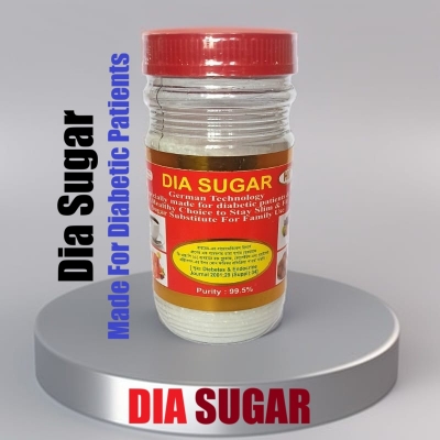 Picture of Iso 9002 Certified Dia Sugar German Technology Specially Made for Diabetes Patients and A Healthy Choice to Stay Slim & Fit Sugar Substitute for family - 170 Gm